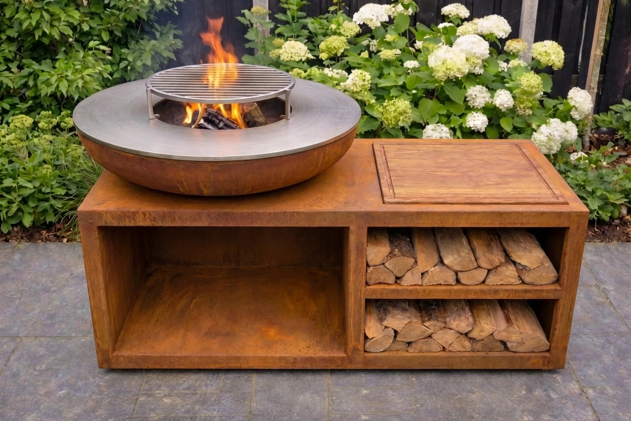 brasero-le-morris-corten-plancha-inox-face.webp
