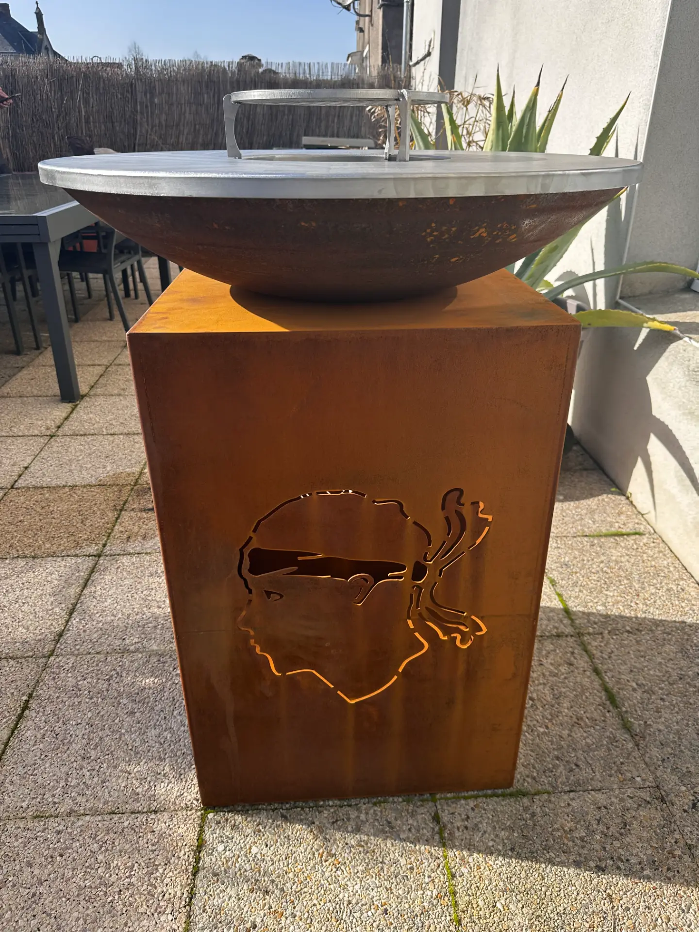 Le Fermier - corten artisanal | Atelier LBF