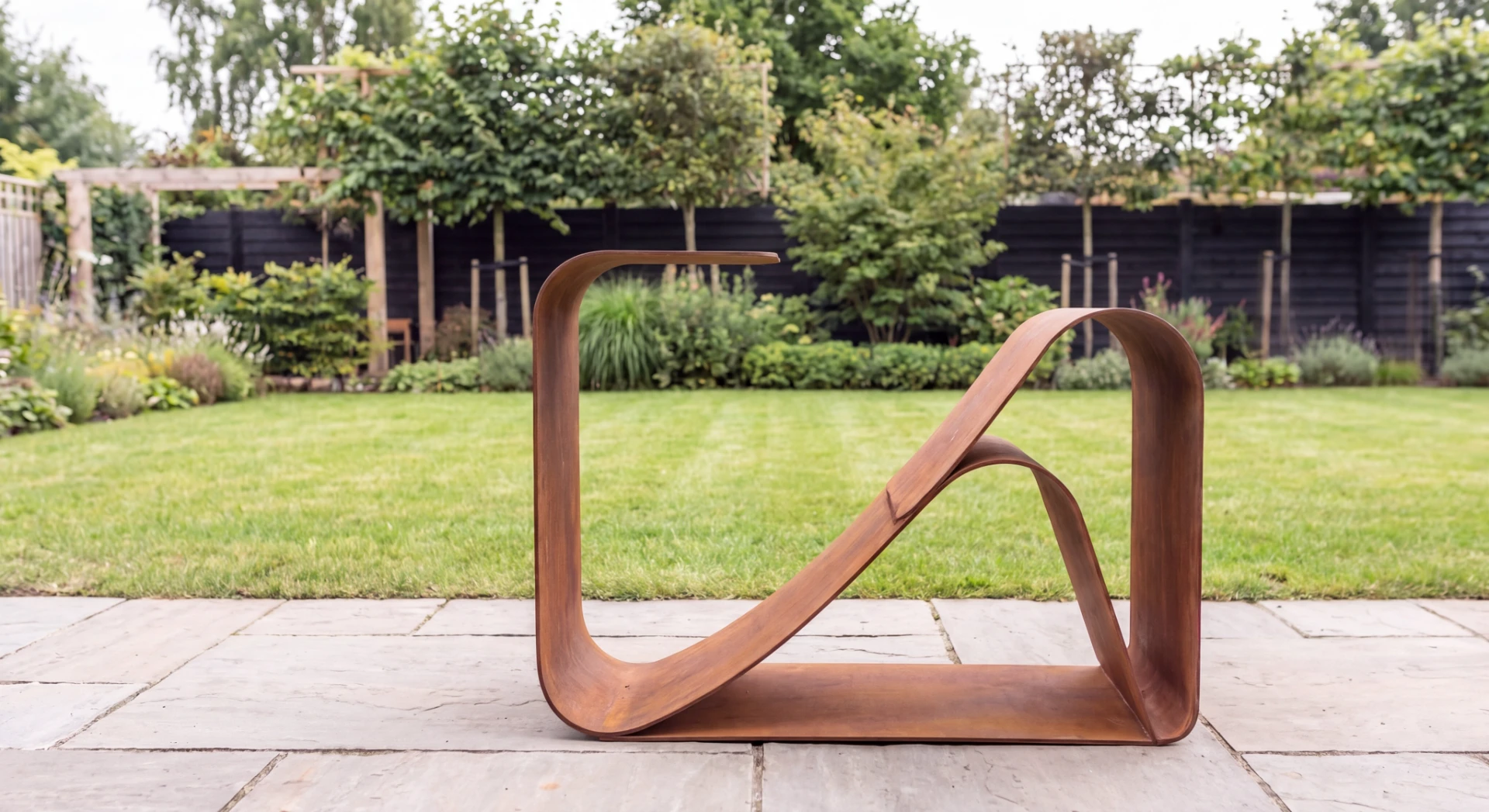Range-Bûche Design  - corten artisanal | Atelier LBF